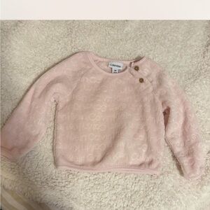 Calvin Klein Kids Light Pink Sweatshirt